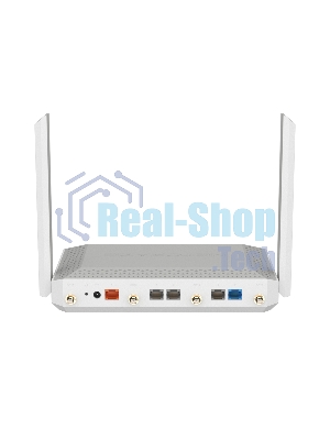 Мультигигабитный интернет-центр Netcraze Hero 5G (NC-4110) с модемом 5G, двумя слотами для SIM-карт, Mesh Wi-Fi 6 AX3000, Smart-коммутатором 1×2.5G и 4×1G, многофункциональными портами USB 3.0 и 2.0