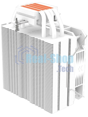 Кулер ZALMAN CNPS9X PERFORMA WHITE ARGB, 120мм FAN, 4 HEAT PIPES, 4-PIN PWM, 700-1800 RPM, 28DBA MAX, HYDRO BEARING, FULL SOCKET SUPPORT