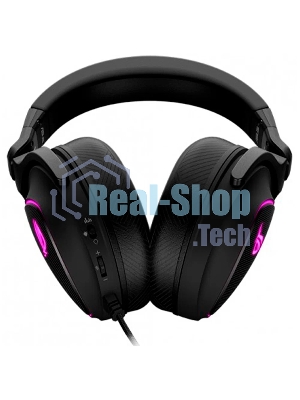 Гарнитура ASUS ROG Delta S чёрный, проводная, USB, подсветка