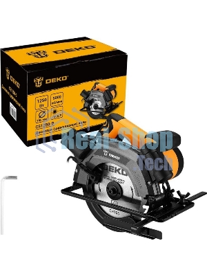 Дисковая (циркулярная) пила DEKO CS1250-D, 1250Вт, 165мм диск