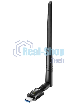 Сетевой адаптер Wi-Fi Cudy WU1400 AC1300 USB 3.0 (ант.внеш.несъем.) 1ант.