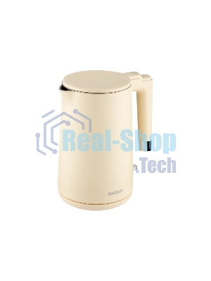 Чайник электрический Energy E-215 1.7л, двойной корпус, бежевый