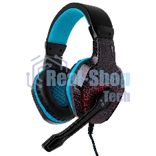 Гарнитура Oklick HS-L400G ZEUS чёрный, проводная, 3.5 мм