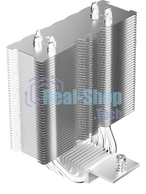 Кулер для процессора Ocypus Delta A40 EX BK Digital, 120мм ARGB FAN, Top Display Panel, 4 HEAT PIPES, 4-PIN PWM, 500-1800 RPM, 29DBA, HYDRO BEARING, LGA115X/1200/1700/18XX, AM4/AM5
