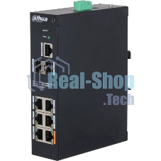 Коммутатор Dahua DH-HS4208-4GT-60, 6×1 Гбит/с + 2×1 Гбит/с SFP, управляемый