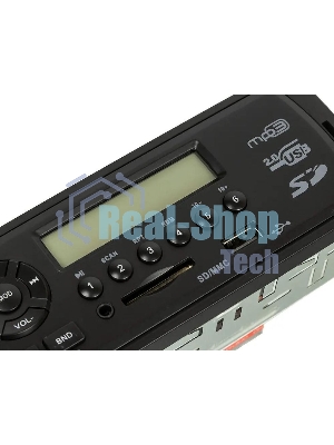 Автомагнитола Digma DCR-100G24, 1 DIN, USB Type-A, AUX