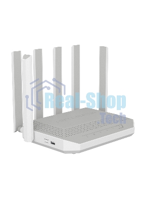 Мультигигабитный интернет-центр Netcraze Hero 5G (NC-4110) с модемом 5G, двумя слотами для SIM-карт, Mesh Wi-Fi 6 AX3000, Smart-коммутатором 1×2.5G и 4×1G, многофункциональными портами USB 3.0 и 2.0