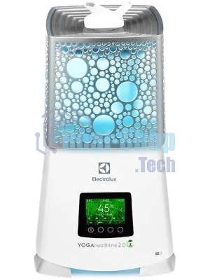 Увлажнитель воздуха Electrolux EHU-3915D белый, 65 м², 9.4 л, ионизация, гигростат