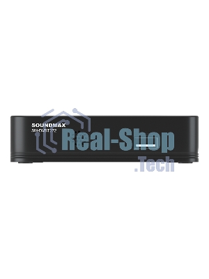 Приставка для цифрового ТВ SoundMax SM-DVBT272 черный, DVB-T2, DVB-T, DVB-C, HDMI, USB 2.0 х2