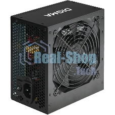 Блок питания Digma DPSU-500W-WH RTL, 500Вт, 80 PLUS белый, 120мм, черный