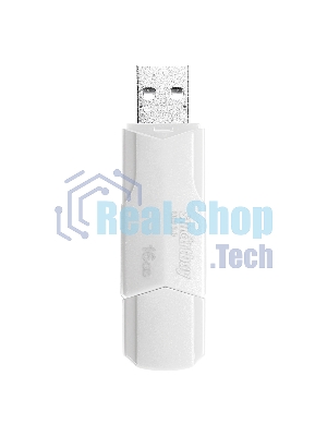 Флешка USB Smartbuy CLUE white (SB16GbCLU-W3), 16Gb, USB 3.0/3.1, R/W 70/25, белый