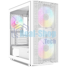 Корпус SAMA S30, Mini-Tower, белый, 2 x 140 мм, 1 x 120 мм