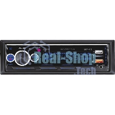 Автомагнитола Digma MCP-413, 1 DIN, Bluetooth, USB Type-A, AUX, пульт ДУ