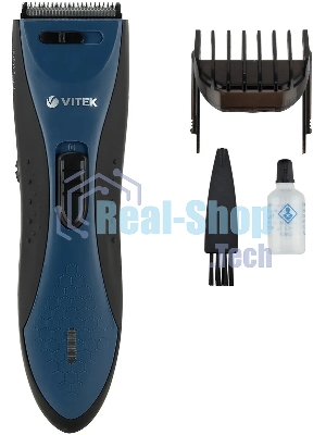 Машинка для стрижки Vitek VT-2578 черный/синий