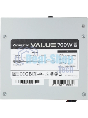 Блок питания Chieftec APB-700B8, 700Вт, 80 PLUS, 120мм, серебристый