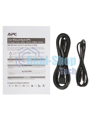 Источник бесперебойного питания APC Back-UPS BX1600MI / 1600ВА / 900Вт /  6xIEC 320 C13, 2xRJ-45