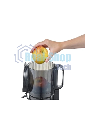 Соковыжималка CASO Juice Fit Pro черный, шнековая вертикальная, 250 Вт, 1000 мл, электронное, реверс