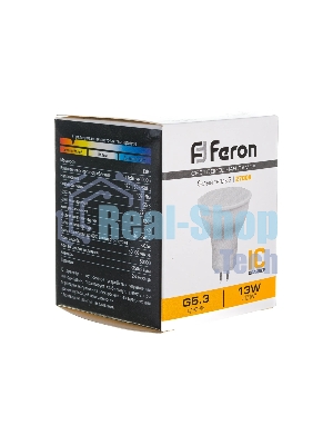 Лампа светодиодная FERON LB-960 (38188) 13 вт 230в G5.3 теплый