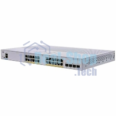 Коммутатор Cisco Catalyst C1000FE-24P-4G-L, 24×LAN + 4×1 Гбит/с