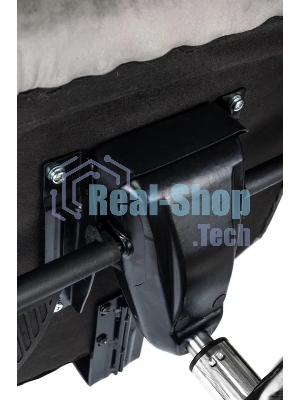 Кресло руководителя Бюрократ T-9925SL Fabric темно-серый Holland 18 крестов. металл хром