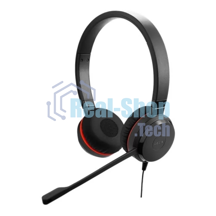 Гарнитура Jabra Evolve 20 SE Stereo MS чёрный, проводная, USB