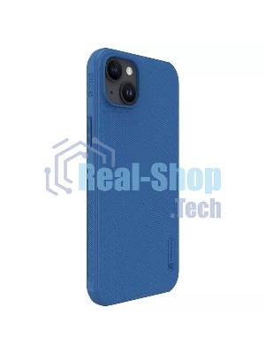 Чехол Super Frosted Shield Pro, синий, (AP IP15 Plus)