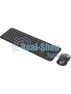 Комплект клавиатура+мышь Logitech MK950 беспроводной, USB, графитовый/чёрный