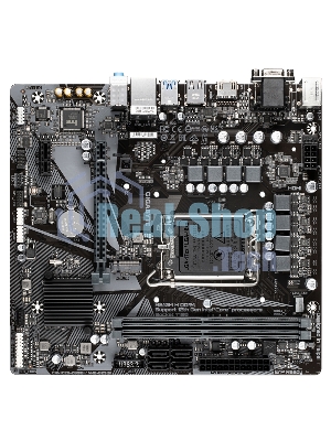 Материнская плата Gigabyte H610M H DDR4 Soc-1700 Intel H610 2xDDR4 mATX AC`97 8ch(7.1) GbLAN+VGA+HDMI