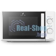Микроволновая печь FAVOUR FV RT L 700 20W белый, 20 л, 700 Вт, переключатели - поворотный механизм