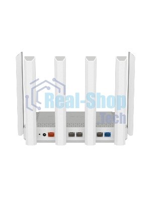 Мультигигабитный интернет-центр Netcraze Hero 5G (NC-4110) с модемом 5G, двумя слотами для SIM-карт, Mesh Wi-Fi 6 AX3000, Smart-коммутатором 1×2.5G и 4×1G, многофункциональными портами USB 3.0 и 2.0