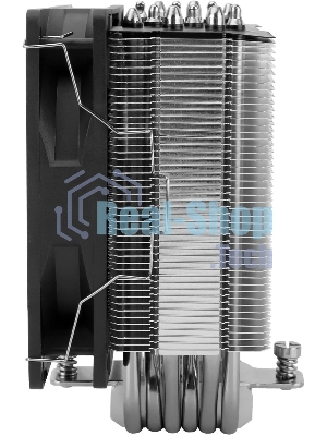 Устройство охлаждения(кулер) Thermalright Burst Assassin 120 SE ARGb Soc-AM5/AM4/1200/1700/1851 серебристый/черный 4-pin 25.6dB Al+Cu 510gr Ret (BA120-SE-ARGb)