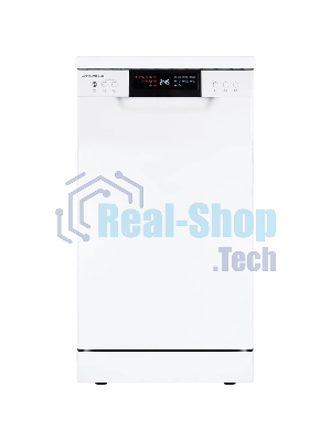 Посудомоечная машина Maunfeld MWF45220W, белый, 44.8 см, 10 компл., 49 дБ, класс A++