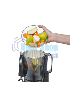 Соковыжималка CASO Juice Fit Pro черный, шнековая вертикальная, 250 Вт, 1000 мл, электронное, реверс