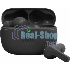 Наушники TWS JBL Wave Beam черный, внутриканальные, Bluetooth, быстрая зарядка, до 8 ч