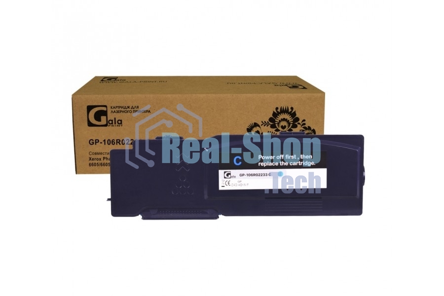 Картридж лазерный GalaPrint GP-106R02233 голубой (6000 стр) для Xerox Phaser 6600/WorkCentre 6605/6605DN/6605N/6600DN/6600N