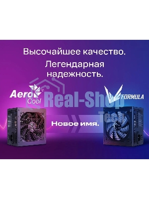 Блок питания Aerocool/Formula VX-400 PLUS, 400Вт, 120мм, черный
