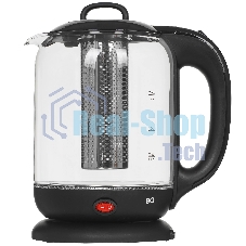 Чайник электрический BQ KT1701G черный, 2200 Вт, 1.7 л