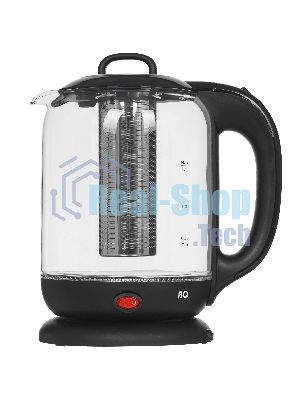 Чайник электрический BQ KT1701G черный, 2200 Вт, 1.7 л