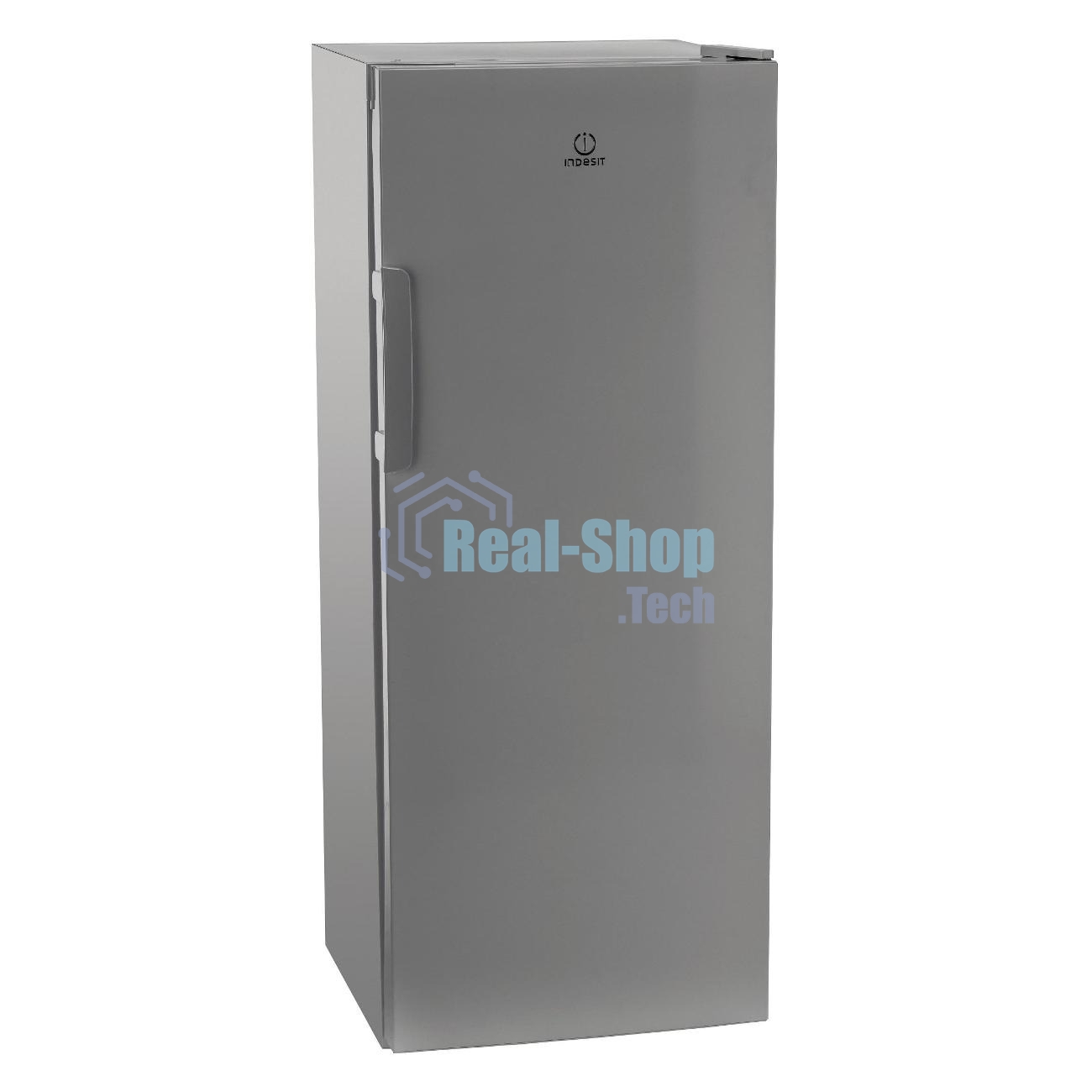 Морозильная камера Indesit DFZ 4150 G, серебристый, 204л, 6 ящиков