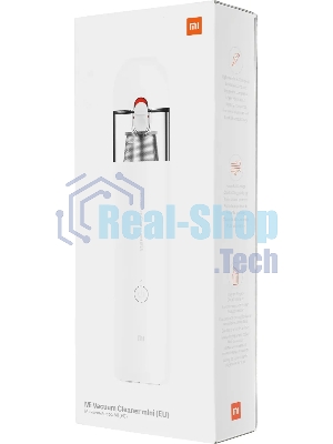 Пылесос ручной Xiaomi Mi Vacuum Cleaner mini SSXCQ01XY белый, 40 Вт, уборка сухая, пылесборник контейнер 0.1 л