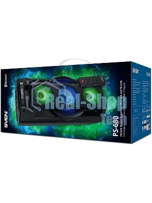 Колонка портативная SVEN АС PS-680 черный 65W 1.0 BT