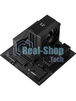 Кулер для процессора ID-COOLING FROZN A410 TD LGA1851/1700/1200/115X/AM5/AM4 (10шт/кор, TDP 220W, PWM, 4 тепл.трубки прямого контакта, FAN 120мм, черный) RET