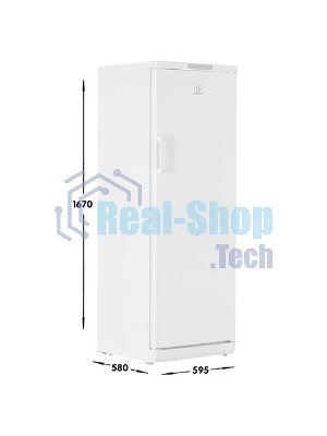 Холодильник Indesit ITD 167 W белый однокамерный 268/35л морозилка сверху, капельная система