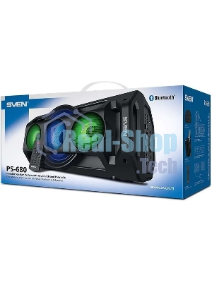 Колонка портативная SVEN АС PS-680 черный 65W 1.0 BT