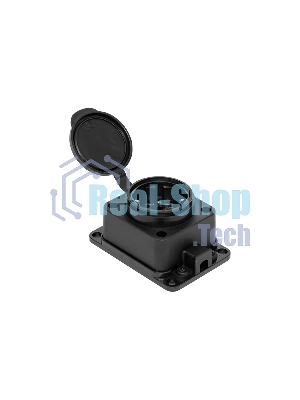 Розетка настенная с защитной крышкой каучуковая 230В 2P+PE 16A IP44 EKF PROxima