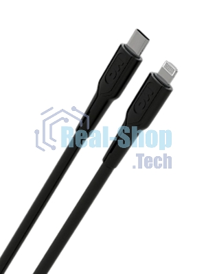 Кабель MORE CHOICE (4620202553249) K63ia 2м USB 3.0A PD 27W для Lightning ng 8-pin Type-C - 2м, черный