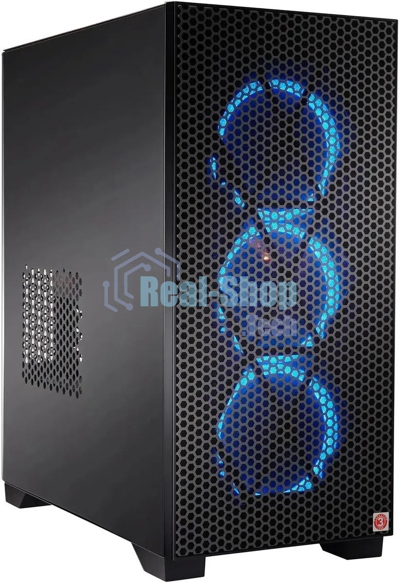 Компьютер IRU Tactio 510B7GP TWR i7 14700F (2.1) 64Gb SSD1Tb RTX5070Ti 16Gb FreeDOS GbitEth 750W черный (RUS) (2146249)