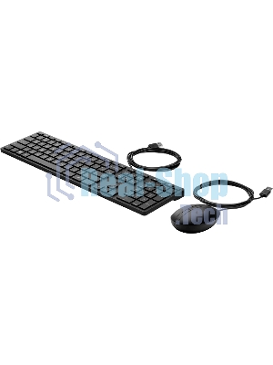 Комплект клавиатура+мышь HP 320MK проводной, USB, чёрный