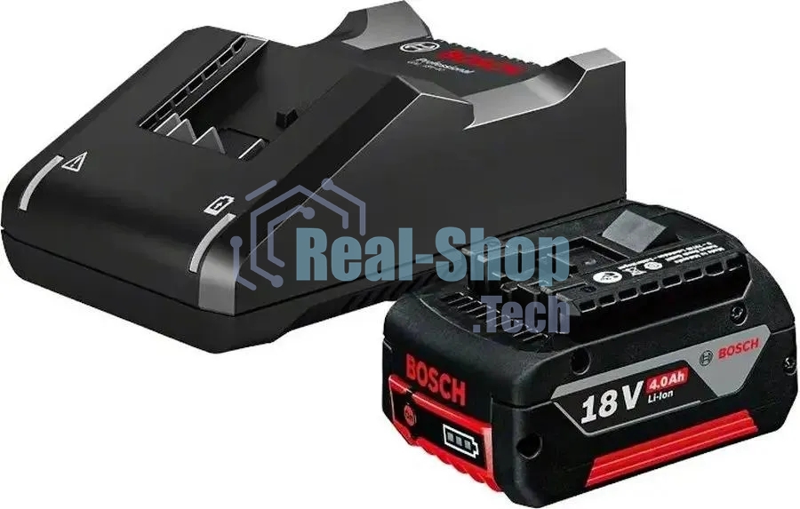 Батарея аккумуляторная Bosch GBA 18В 4А·ч Li-Ion (З/У в компл.) (1600A01B9Y)