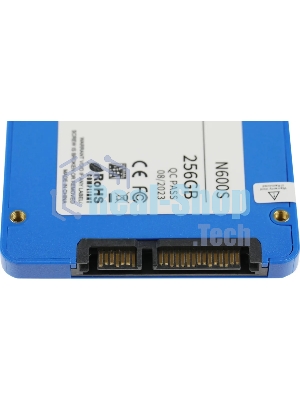 Накопитель SSD Netac N600S, 256Gb, SATA III, 2.5